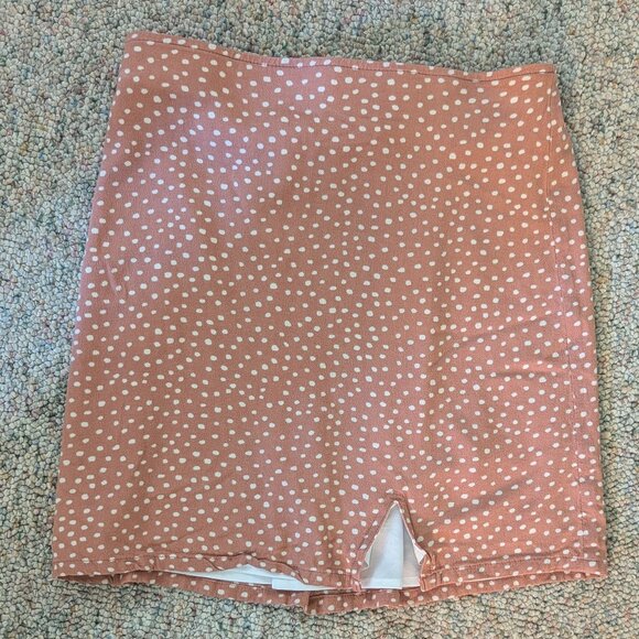 Pink Mini Skirt - Picture 1 of 2